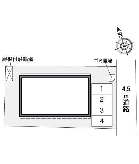 安城ぱぴ(38109)の駐車配置図