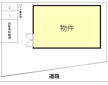 ＣＡＳＡ　Ｌａ　ＬＵＺ（カーサ・ラルース）の駐車配置図