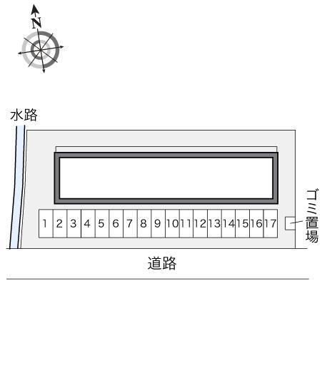 カワシマ(20963)の駐車配置図