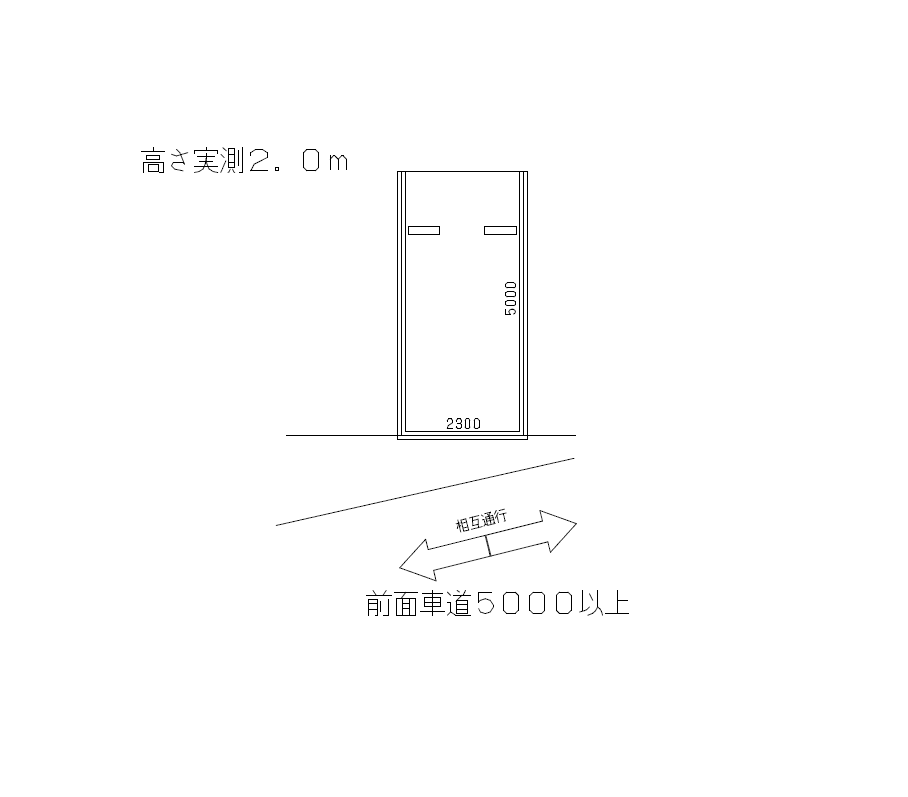 ブライズ大森東SEI駐車場の駐車配置図