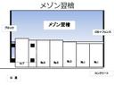 メゾン翌檜の駐車場
