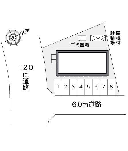 Ａ＆ＫⅡ(27018)の駐車配置図