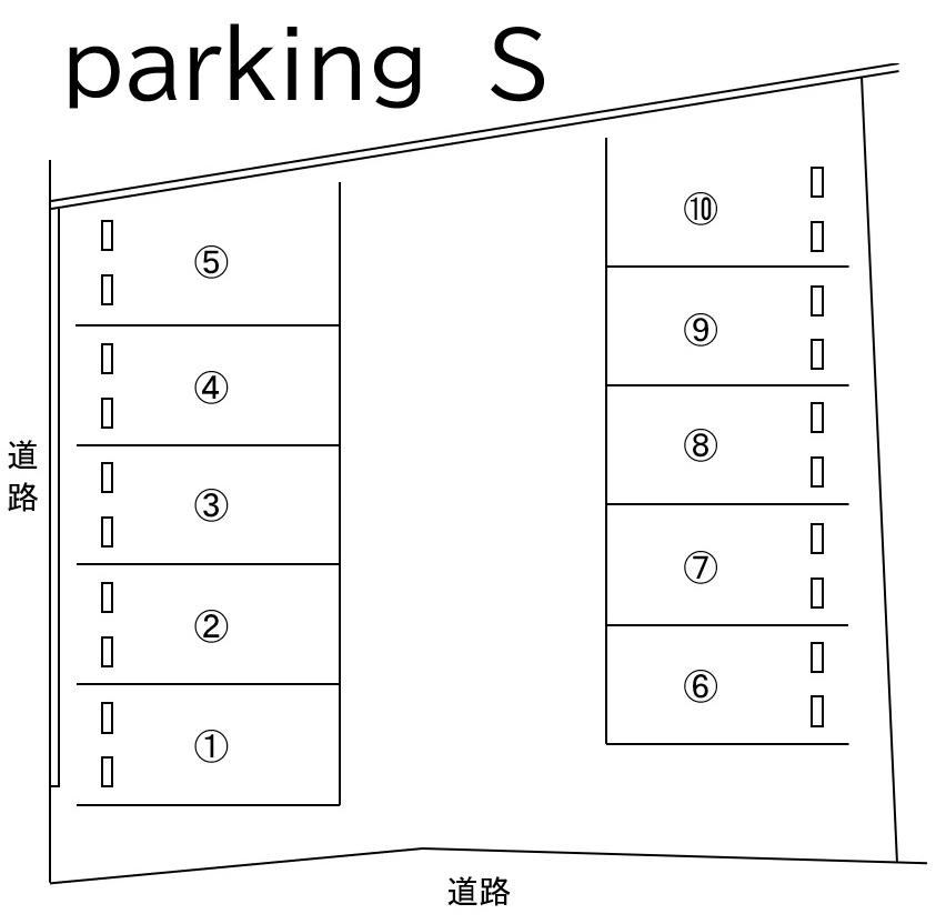 ｐａｒｋｉｎｇ　Ｓの駐車配置図