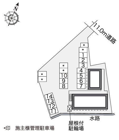 小浜のちせざ(41398)の駐車配置図