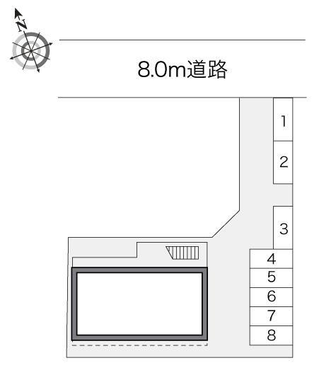 鹿島(22926)の駐車配置図