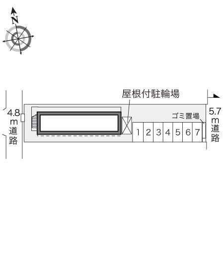 ウィン(17752)の駐車配置図