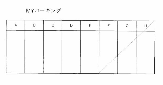 MYパーキングの駐車配置図