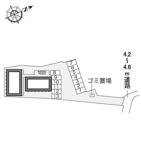マリオ(20531)の駐車配置図