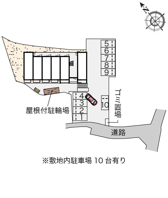 ミランダフィニアン(56591)の駐車配置図