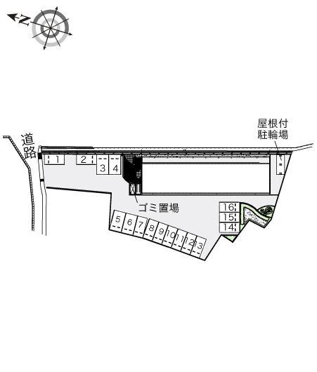 Ａ＆Ｙ　Ⅱ(41570)の駐車配置図