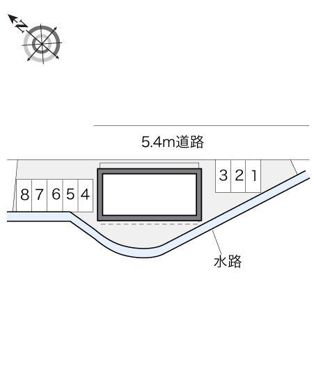 花車(10340)の駐車配置図
