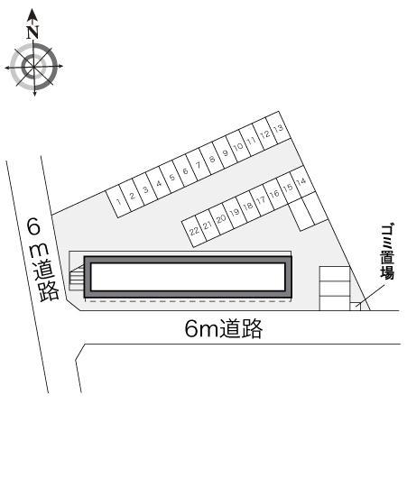 しげる(16321)の駐車配置図