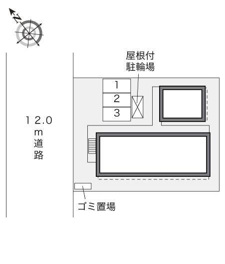 エム　エイチコーポ(28032)の駐車配置図