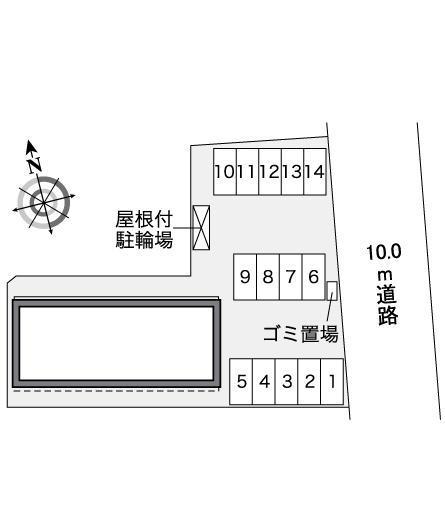 吉井(35149)の駐車配置図