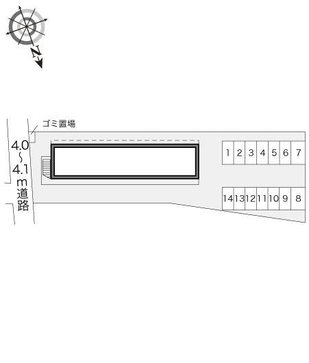サマーウィンドウ(18178)の駐車配置図