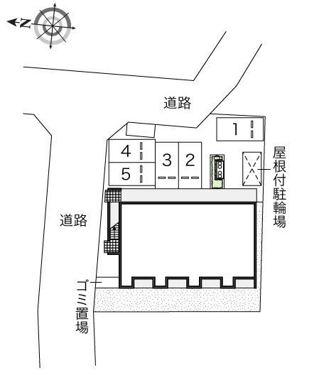 マ　メゾン(43821)の駐車配置図