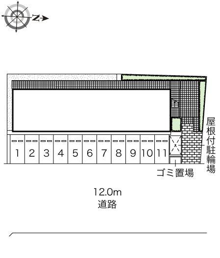 グランドＫＩⅡ(47187)の駐車配置図