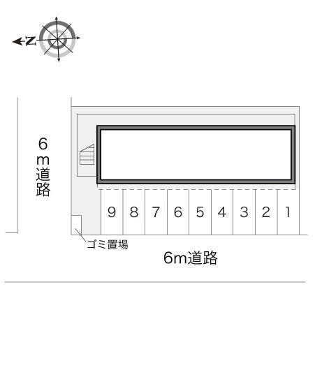 Ｓｏｌｅｉｌ(16050)の駐車配置図