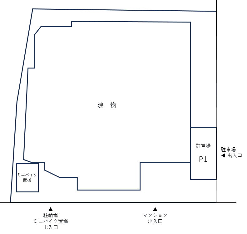 ＭＡＸＩＶｓｃｅｎｅ墨田の駐車配置図