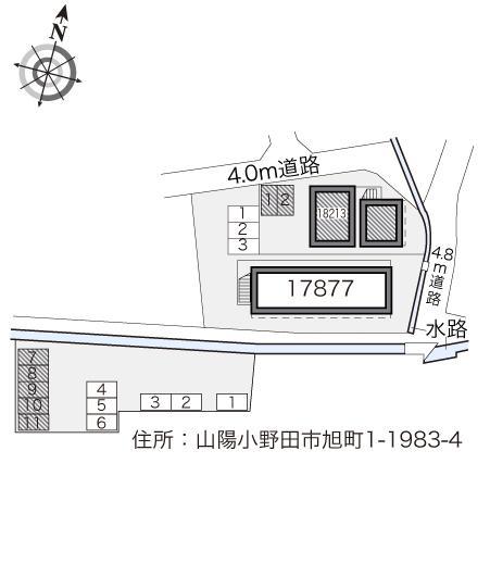 セジュール(18213)の駐車配置図