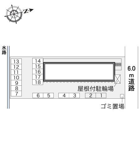 ＤＲＥＡＭ　Ｄ(34395)の駐車配置図