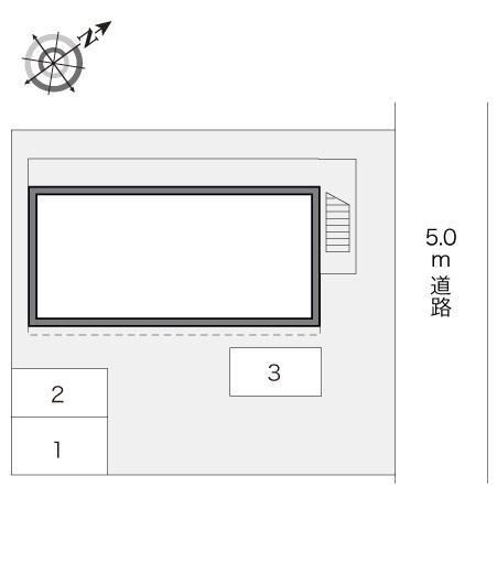 向日葵(17087)の駐車配置図