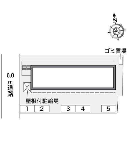 エスペランサ舞(38524)の駐車配置図