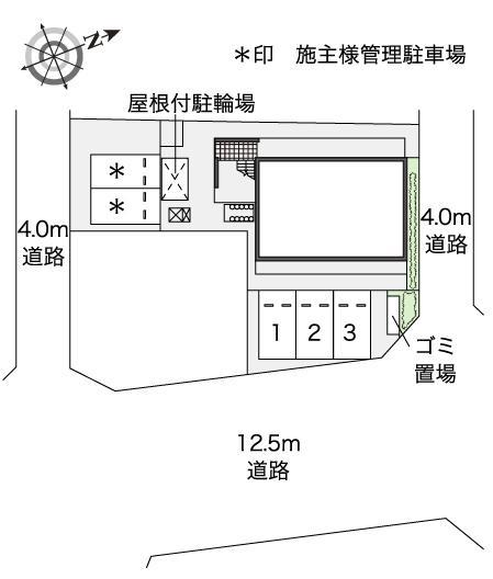 リナフェリーチェ(45351)の駐車配置図