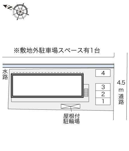 アモーレ　パートⅡ(28207)の駐車配置図