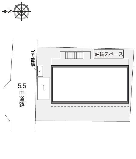 プレステージ三津屋(29850)の駐車配置図