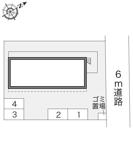 ＹＡＭＡＫＯⅣ(16662)の駐車配置図