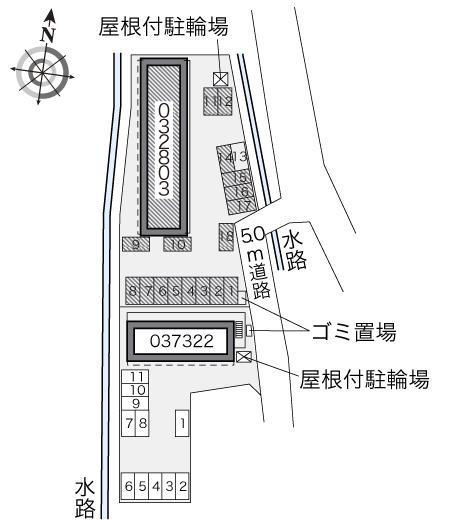 仙台南(32803)の駐車配置図