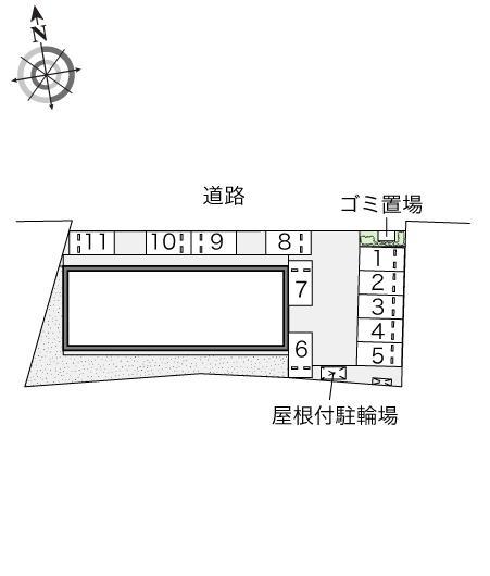 ＨＯＰＥ　Ⅳ(45450)の駐車配置図