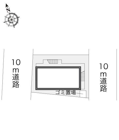 アーバン領家(13481)の駐車配置図
