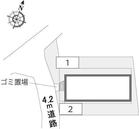 ＭＡＲＥ(16258)の駐車配置図
