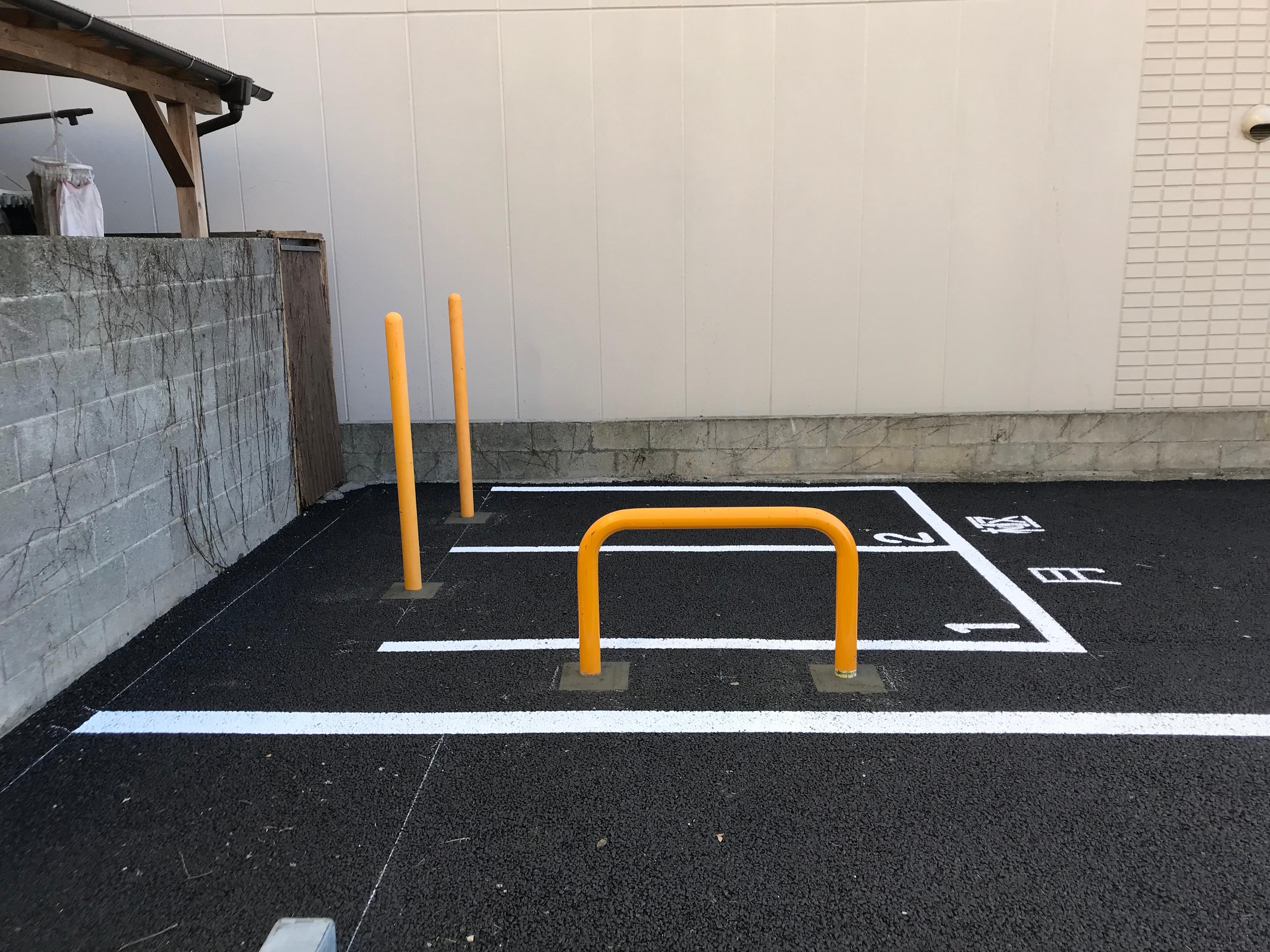 QR小田原第3駐車場内バイク用駐車場の外観・駐車場イメージ3枚目