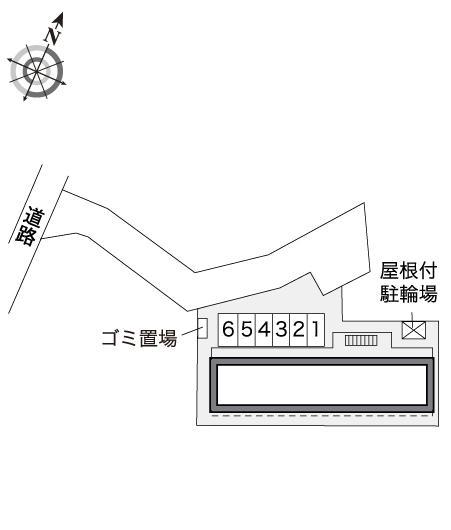 エクレール(30930)の駐車配置図