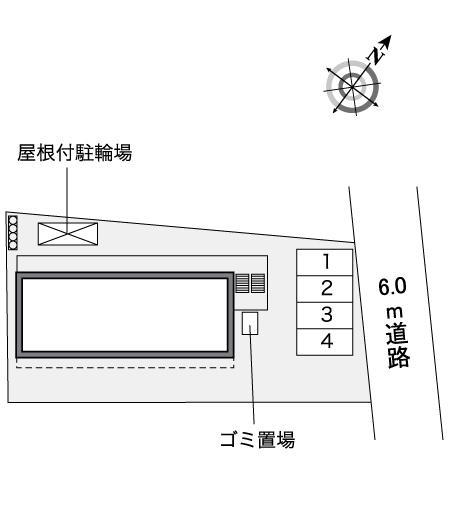 里(35092)の駐車配置図