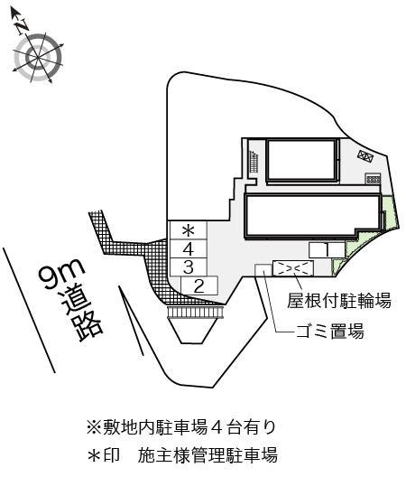 モンテ　シャンス(17133)の駐車配置図