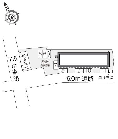 山下(23718)の駐車配置図