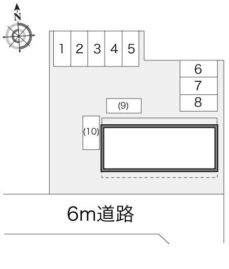 エラン・ドール(11341)の駐車配置図