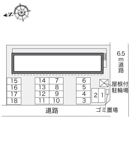 アルシオネⅡ(31198)の駐車配置図
