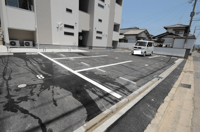 CB新宮ﾗｼｭﾚの外観・駐車場イメージ2枚目