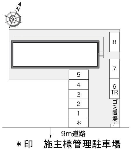 コートリベルテ(11040)の駐車配置図