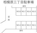 相模原三丁目駐車場の駐車場