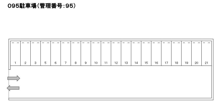 J-095の駐車配置図