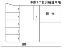 中原１丁目月極駐車場の駐車場