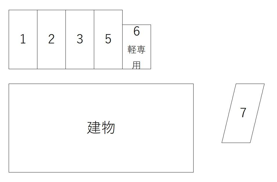 60248Gloryの駐車配置図