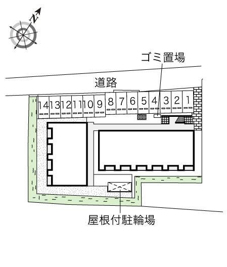 ＫＡＺＥ(43764)の駐車配置図