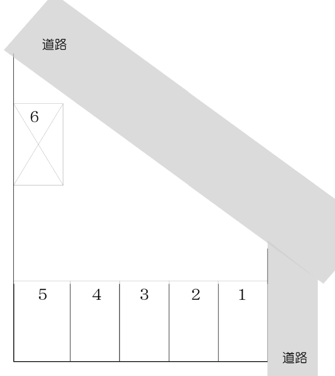 K'sParkingの駐車配置図